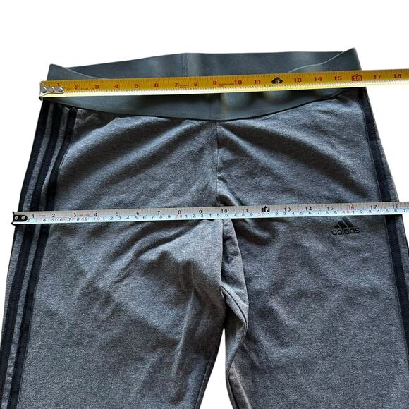 Adidas Pants Womens Size XL Gray Black Accents Training Athletic Workout Gym - Picture 3 of 7